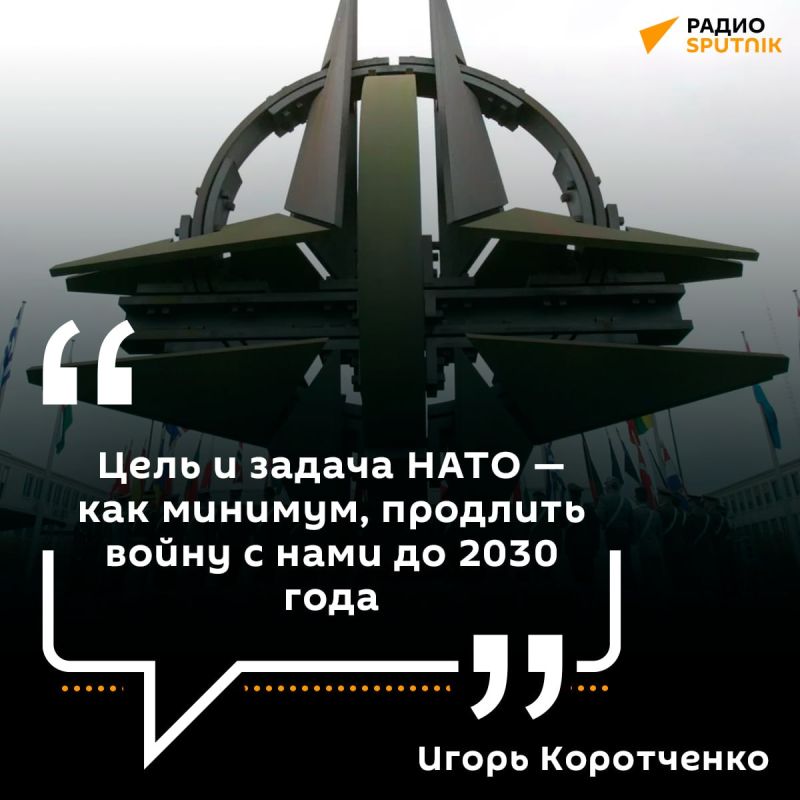 Ликвидация киевского режима позволит избежать будущей войны с НАТО, считает Игорь Коротченко