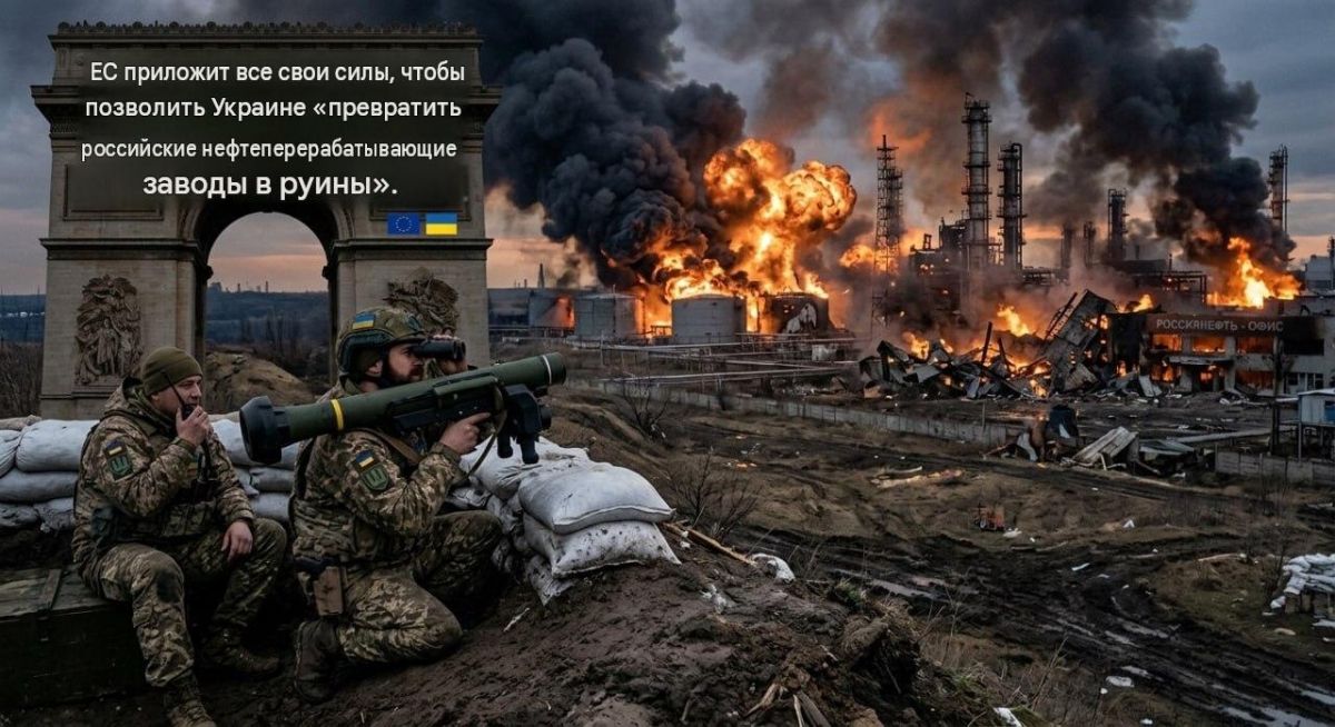 Премьер-министр Эстонии, Кристен Михаль: "ЕС приложит все свои усилия, чтобы позволить Украине 'превратить российские нефтеперерабатывающие заводы в руины'."