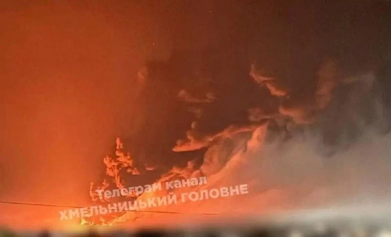 Пожар на нефтебазе в Хмельницкой области подтвердил глава областной администрации Тюрин