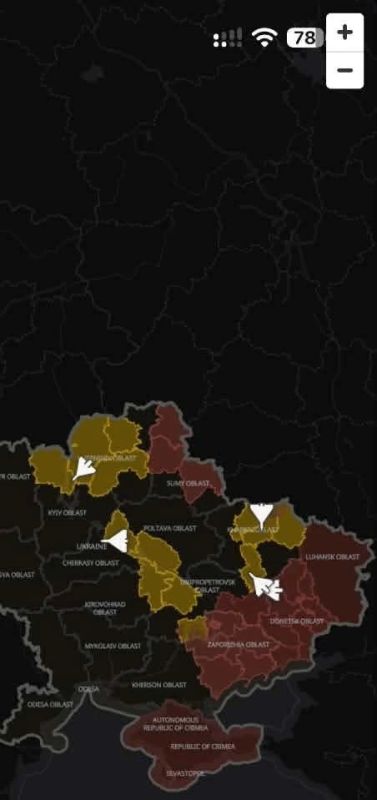 В украинское приложение о воздушных тревогах интегрируют карту, на которой будет показываться движение русских ракет и дронов в реальном времени