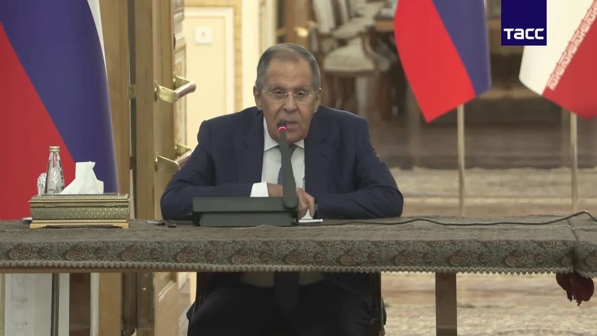 Главное из заявлений Лаврова на пресс-конференции по итогам переговоров в Тегеране с главой МИД Ирана: