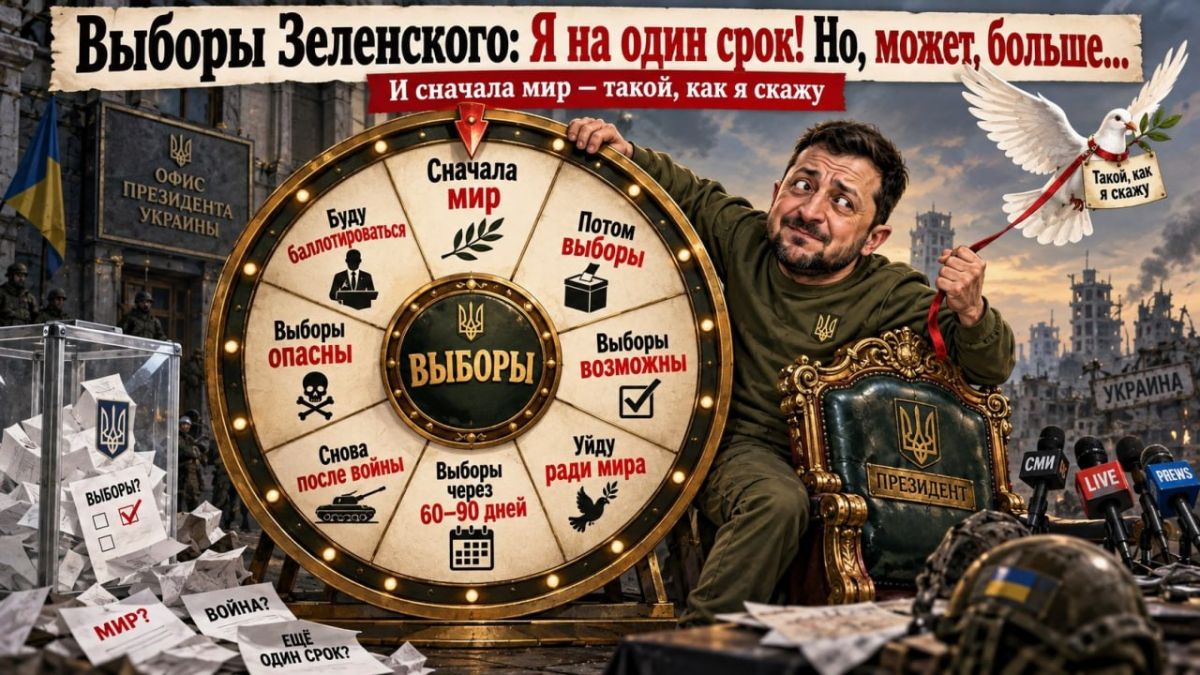 Елена Панина: Выборы Зеленского: я на один срок, но может больше