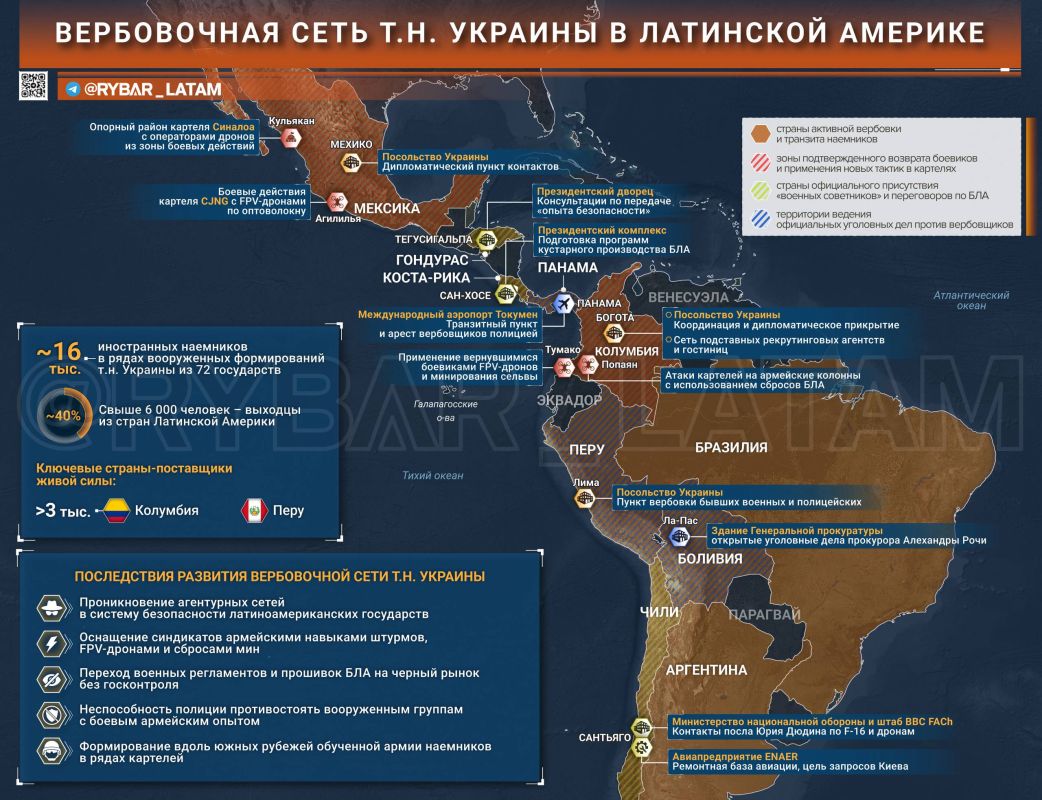 Прозрение по заказу. Как в Вашингтоне «внезапно» разглядели украинский след мексиканских картелей