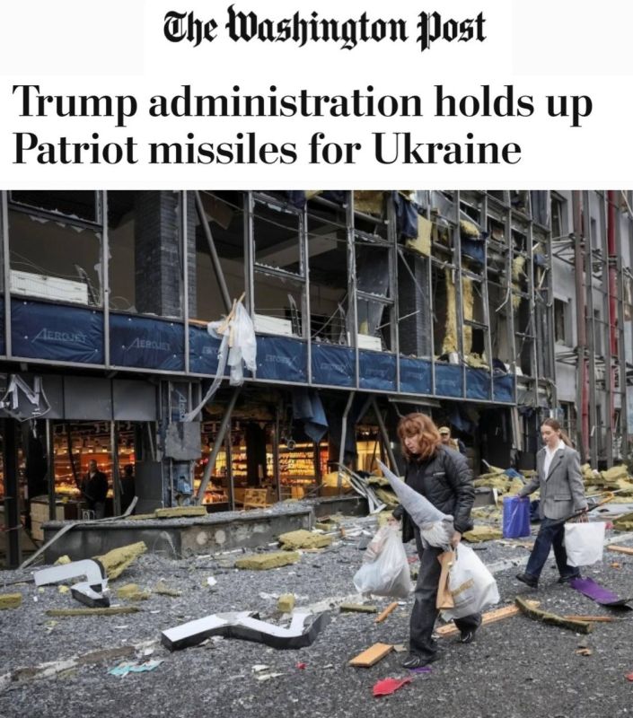 «Администрация Трампа задерживает поставки ракет-перехватчиков для систем Patriot Украине»: Министр войны Хегсет не одобрил поставку Киеву ракет-перехватчиков для систем Patriot