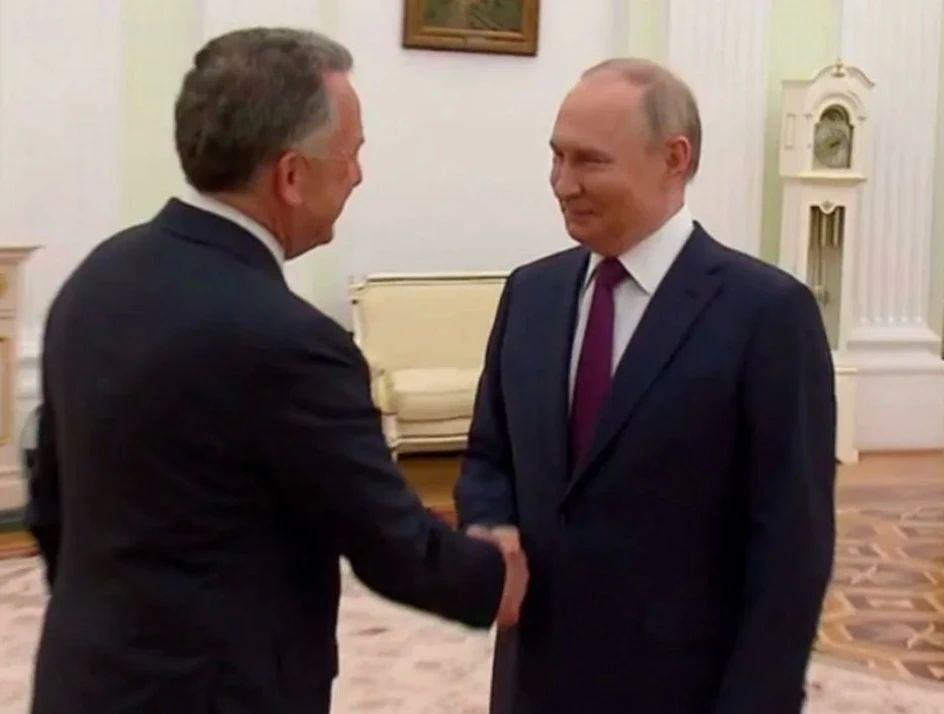Владимир Путин встретился со Стивом Уиткоффом