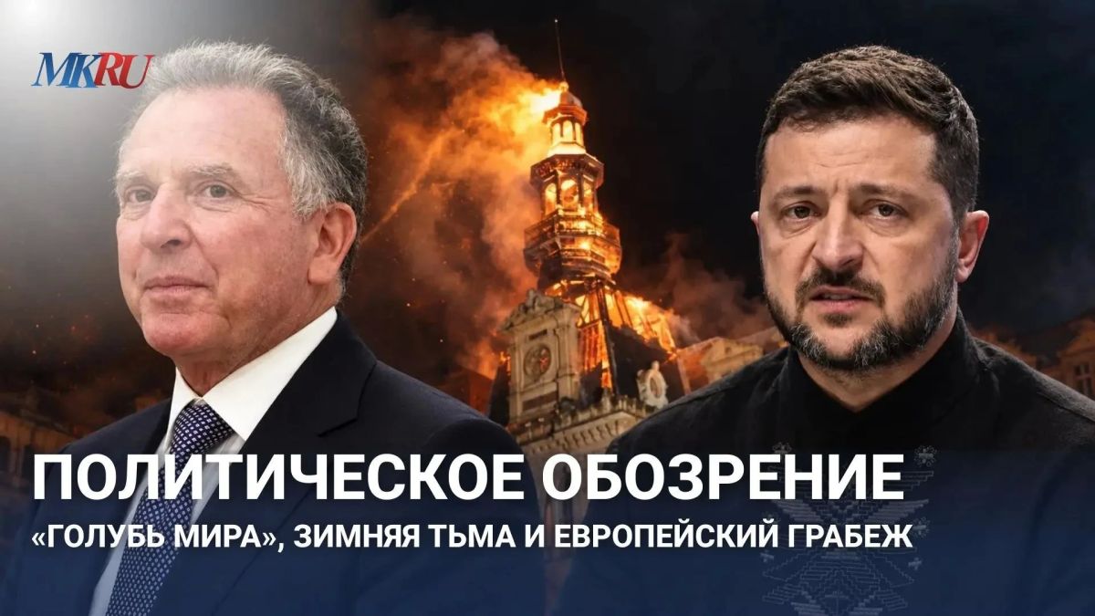 Политическое обозрение: «голубь мира», зимняя тьма и европейский грабеж