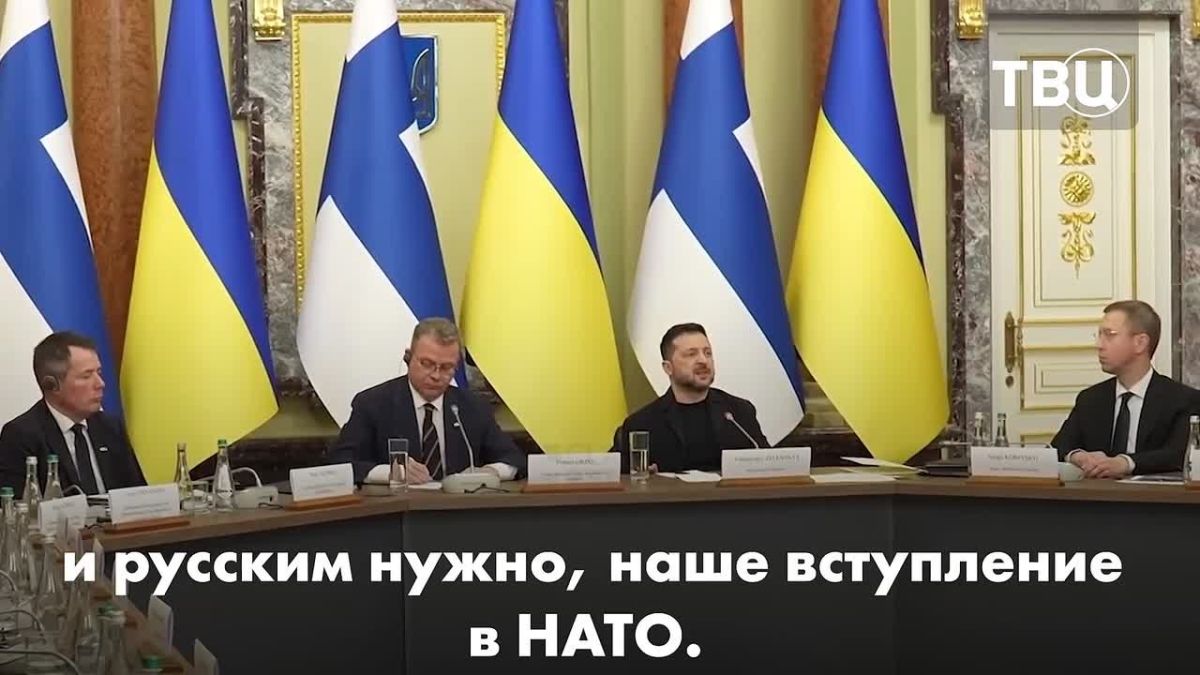 Сказки на ночь: Зеленский считает, что России выгодно вступление Украины в НАТО