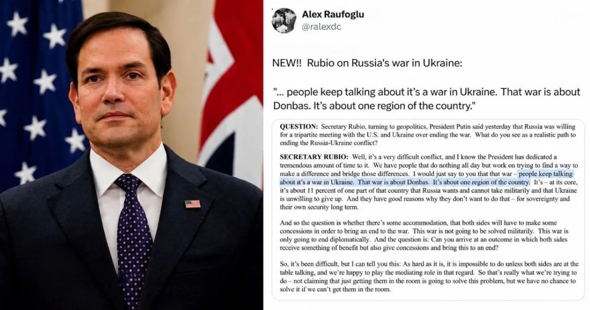 Война на Украине — это война за Донбасс, — глава Госдепа