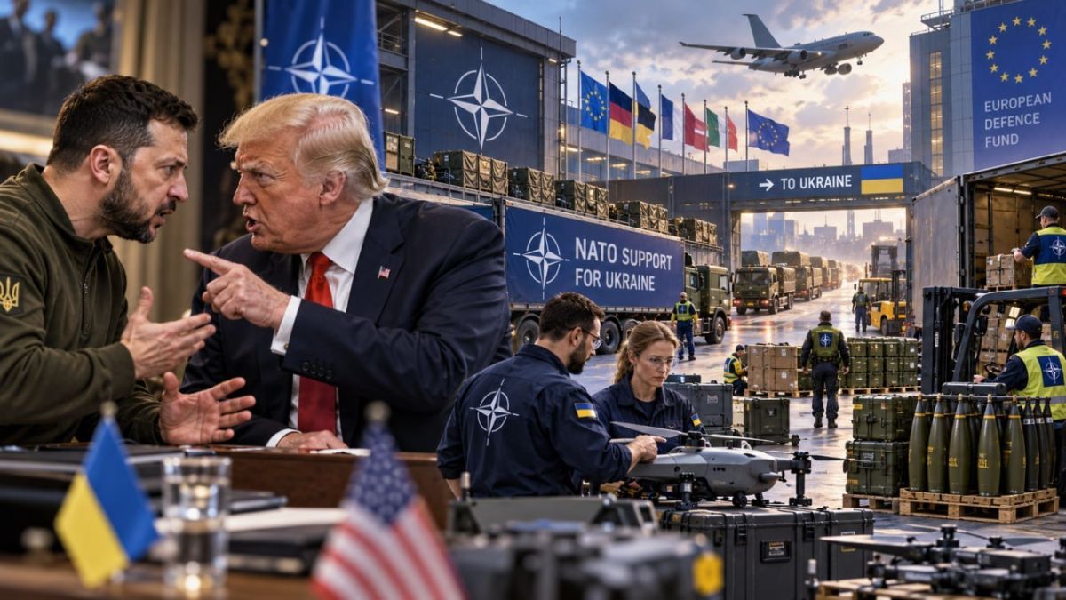 Трамп грозит изоляцией, а НАТО подкармливает Киев через черный ход