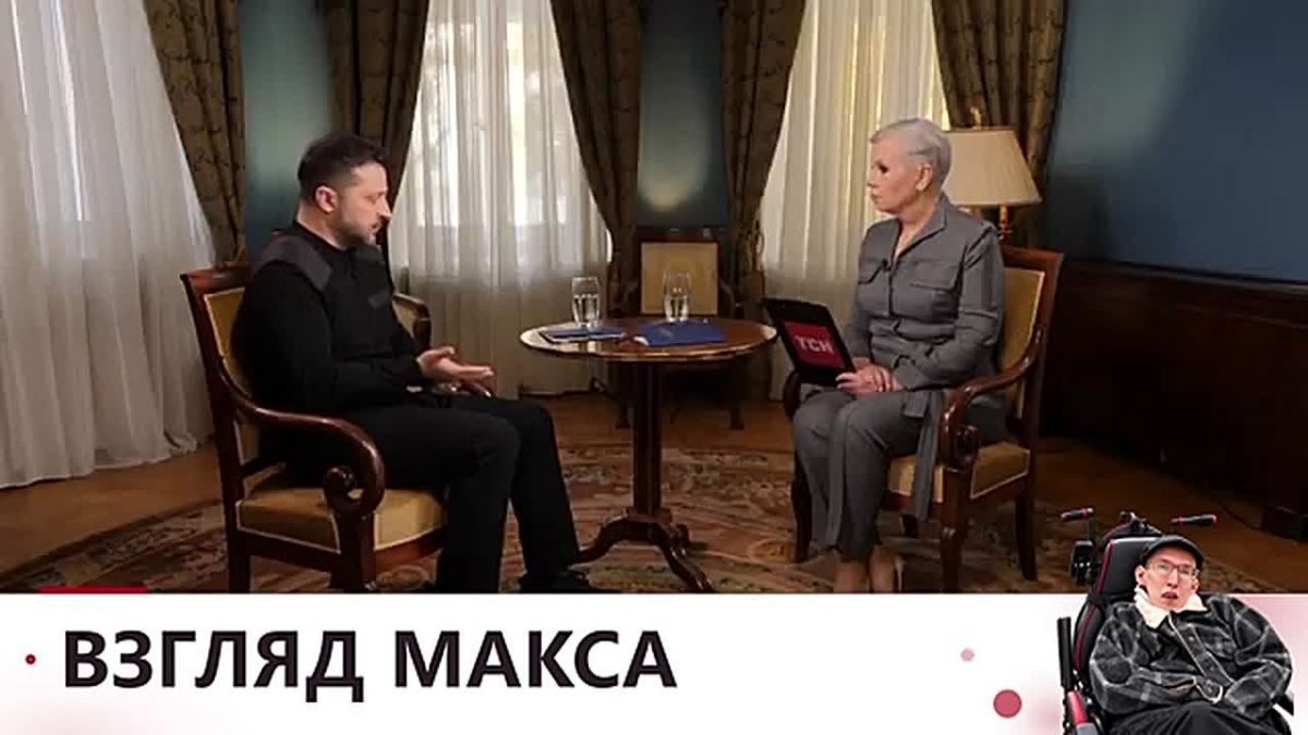 Зеленский дал большое интервью украинскому телевидению, в котором подробно озвучил позицию Украины на переговорах