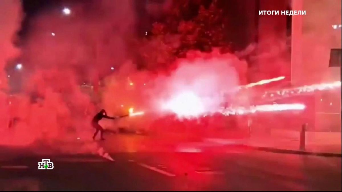 Европейские столицы и крупные города в эти выходные вновь были в революционном дыму
