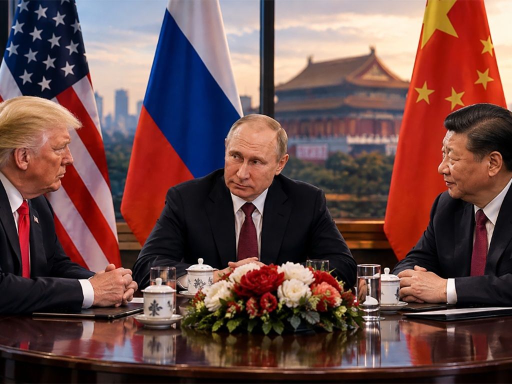 Отставной генерал бундесвера: Путин, Си и Трамп обсудят судьбу Украины без Зеленского