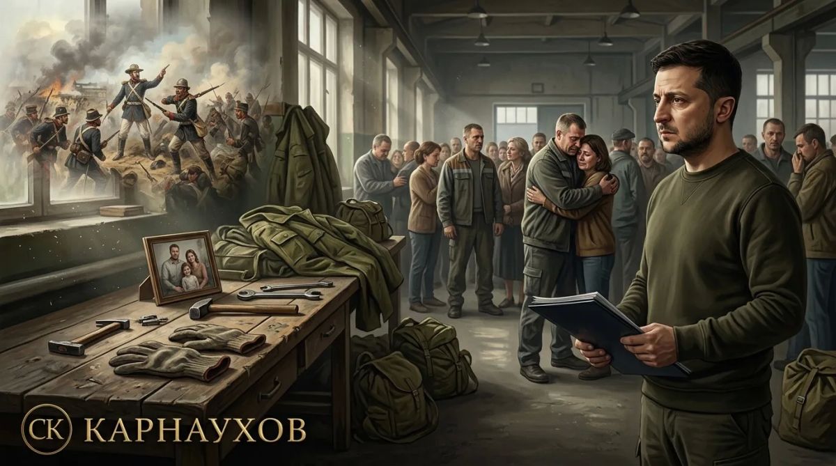 Сергей Карнаухов: «Снять бронь со всех». Киев готовит новую модель мобилизации!