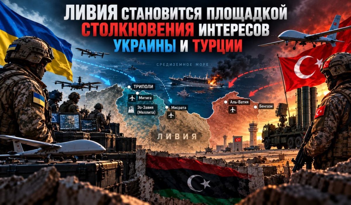 Ливия становится новой точкой столкновения интересов Украины и Турции в Северной Африке