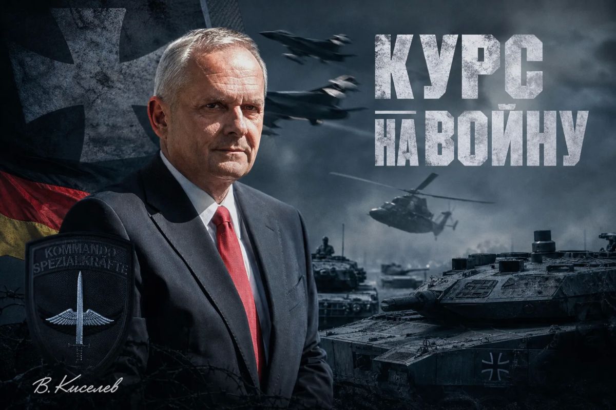 Виталий Киселев: Немецкий генерал проболтался: KSK готовится не к обороне, а к войне с Россией