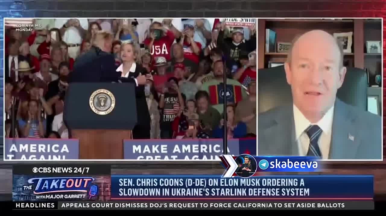 ‘Я подозреваю, что это были Трамп и Хегсет’ – сенатор Кунс продолжает искать виновных в ограничении Starlink